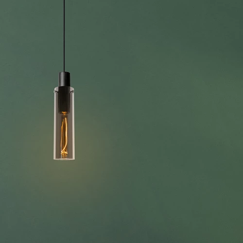 Lucide ORLANDO - Hanglamp - Ø 10 cm - 1xE27 - Fumé - sfeer 3